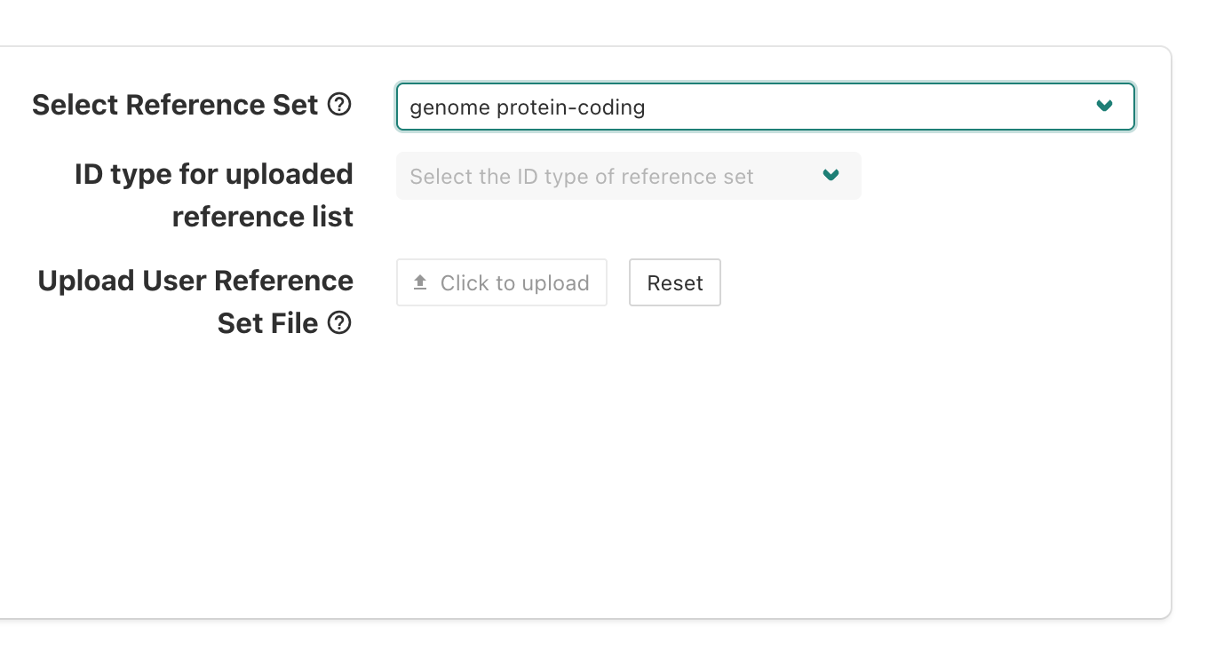 WebGestalt submit data for ORA