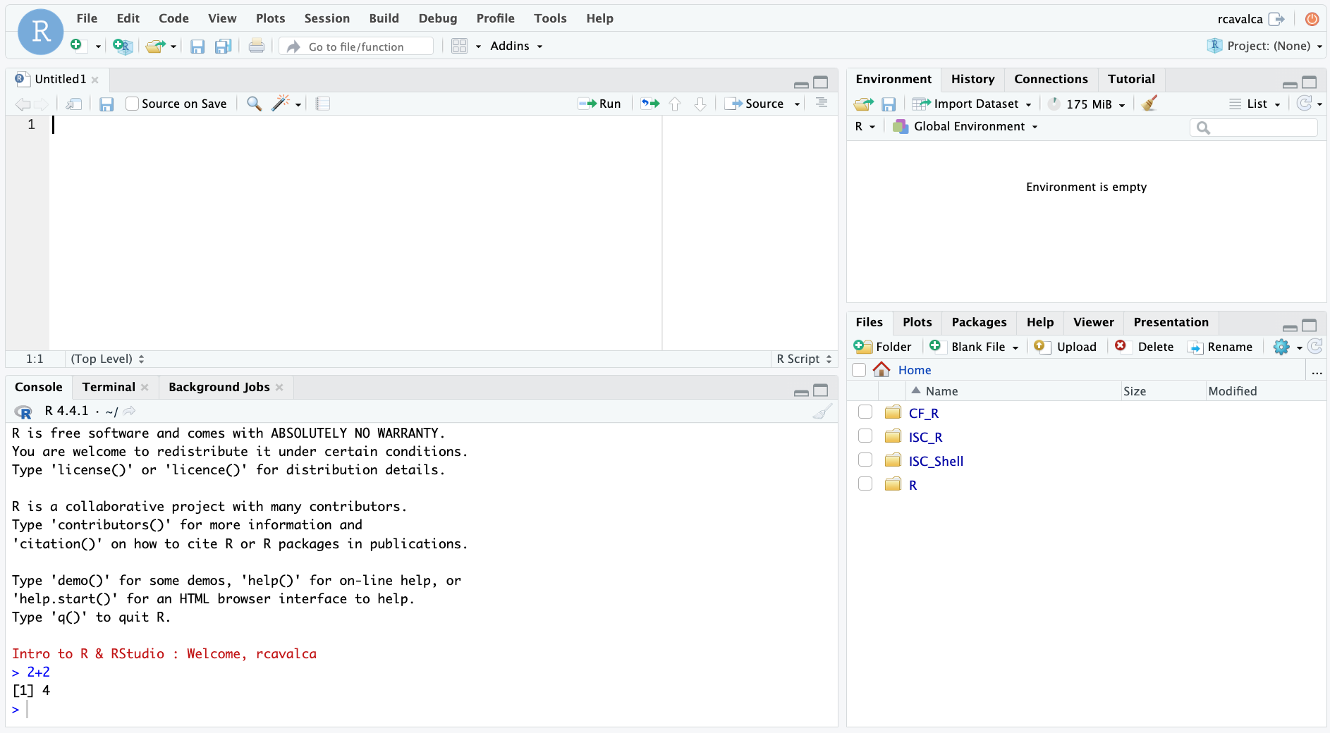 rstudio script pane