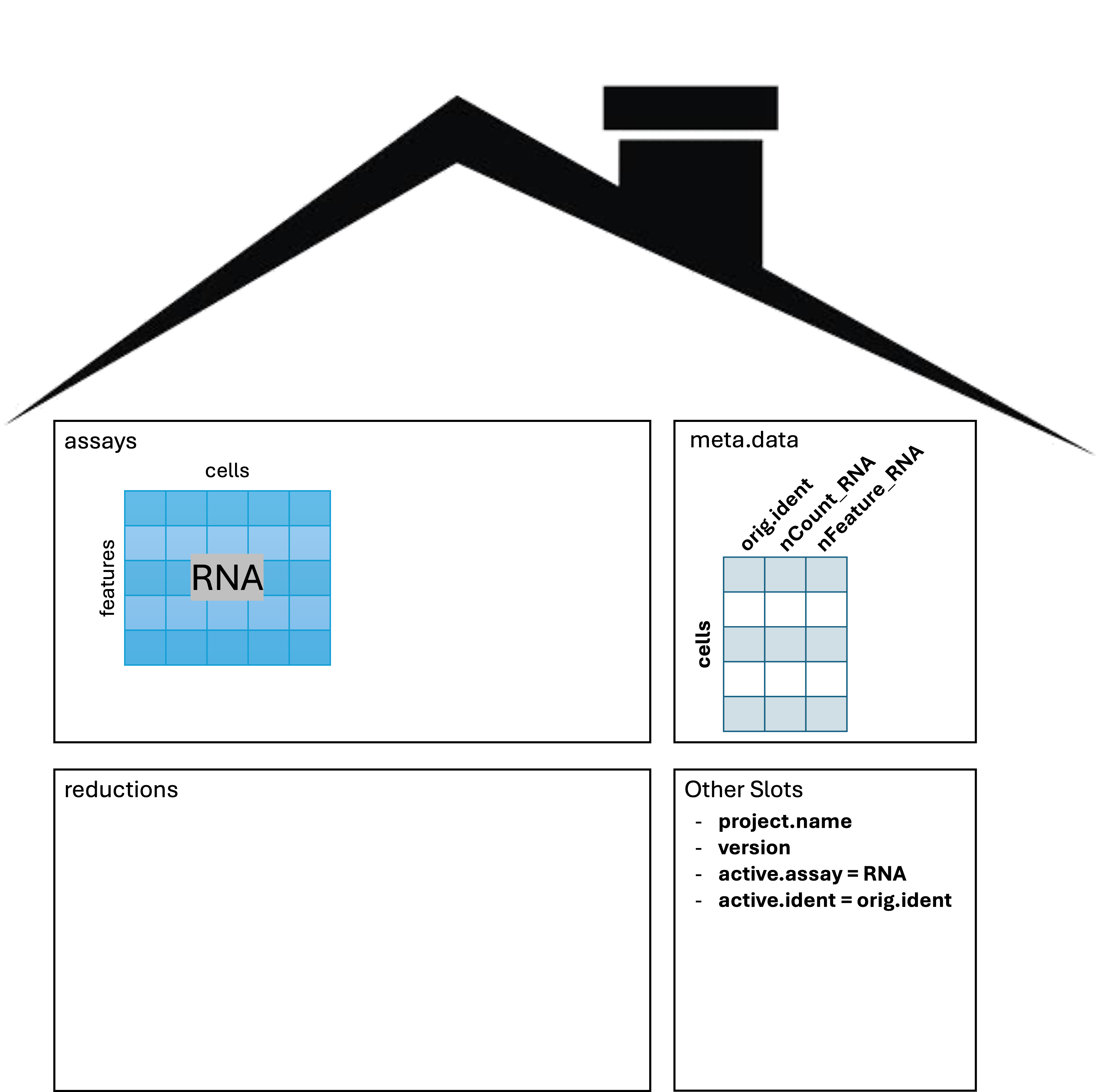 Initial Seurat object