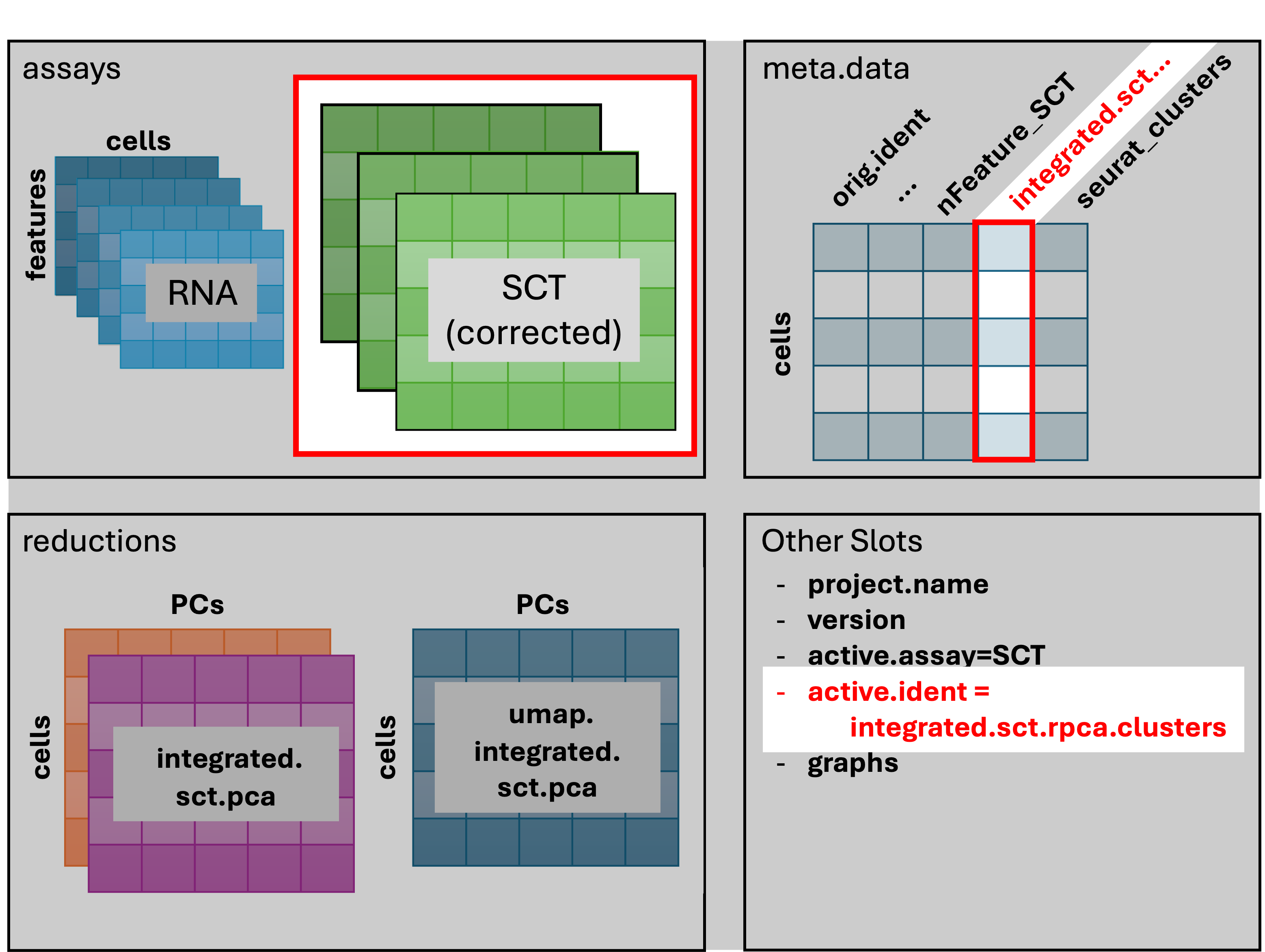 Seurat after PrepSCTFindMarkers.